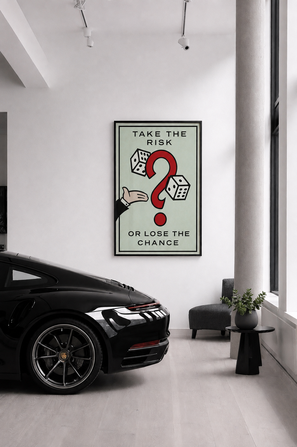 Take The Risk - 16" x 22"